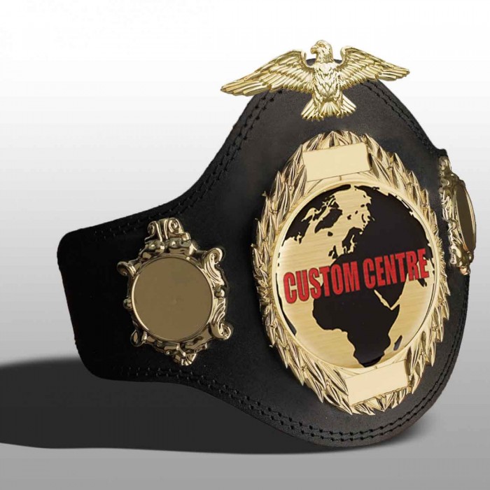 CUSTOM CHAMPIONSHIP BELT PLT288/G/CUSTOM - AVAILABLE IN 4 COLOURS